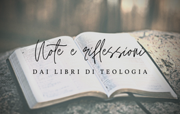 Note e riflessioni