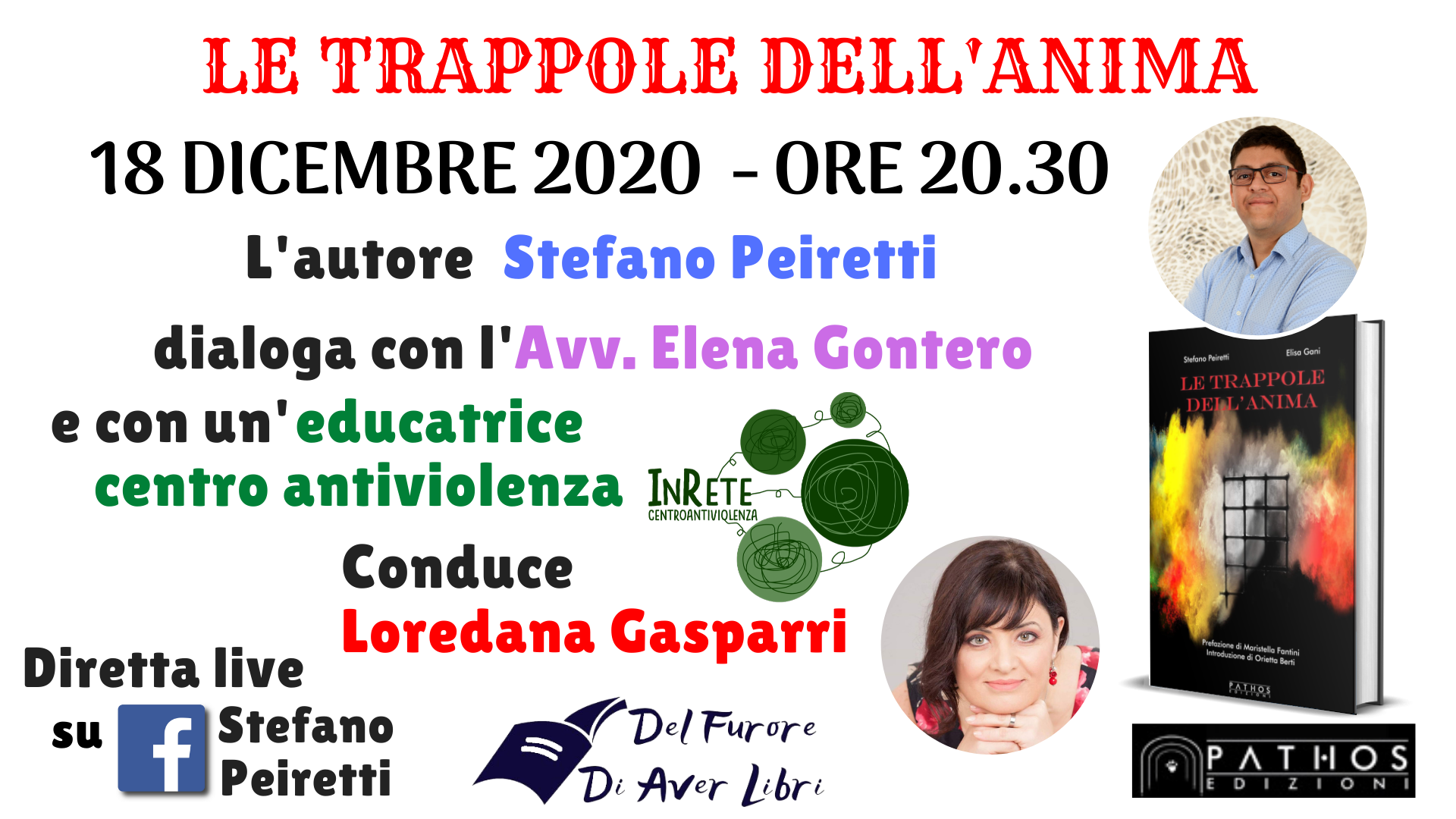 "Le trappole dell'anima" live - 18 dicembre 2020