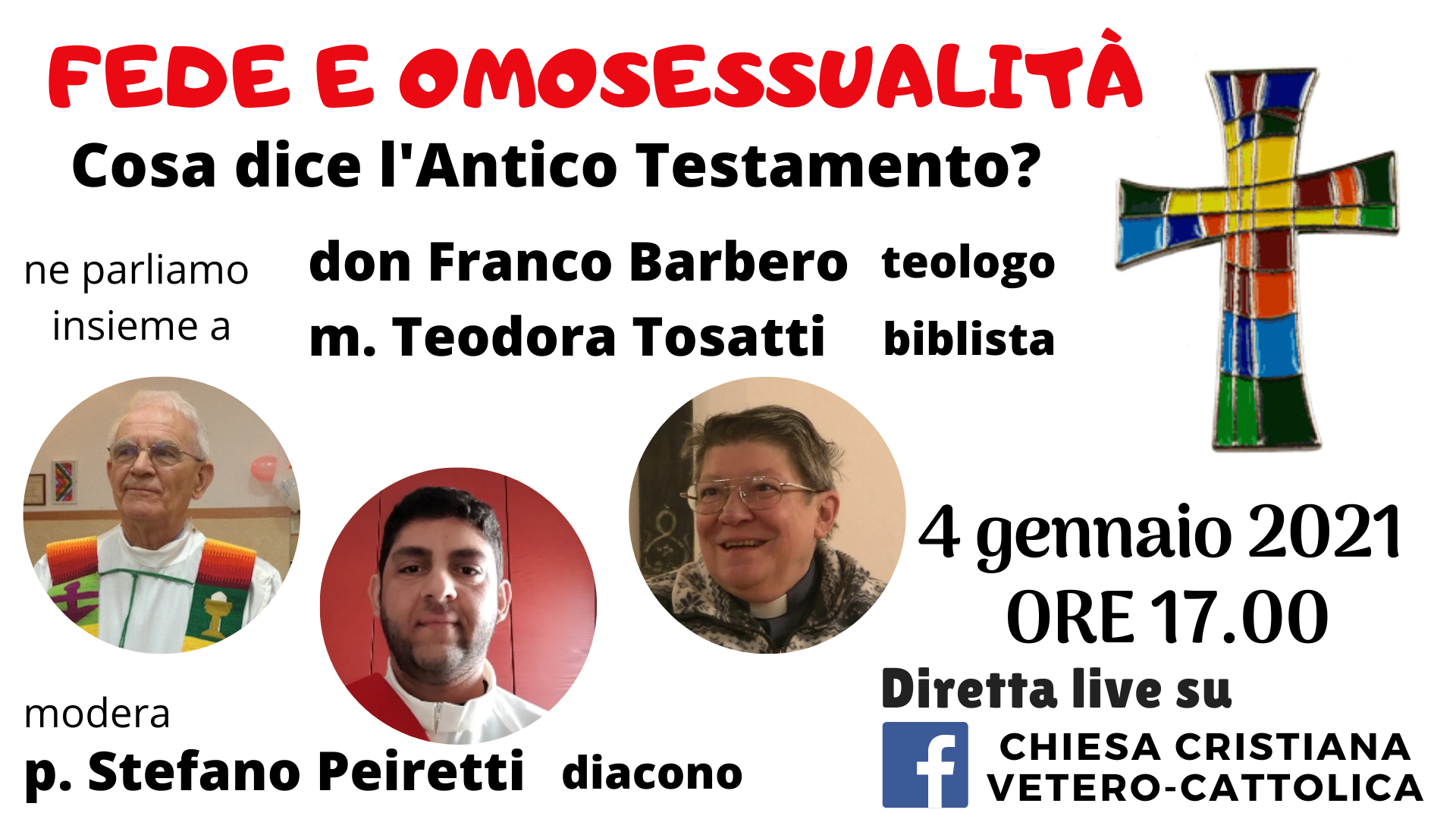 04/01/2021 - Fede e Omosessualità: cosa dice l'AT?