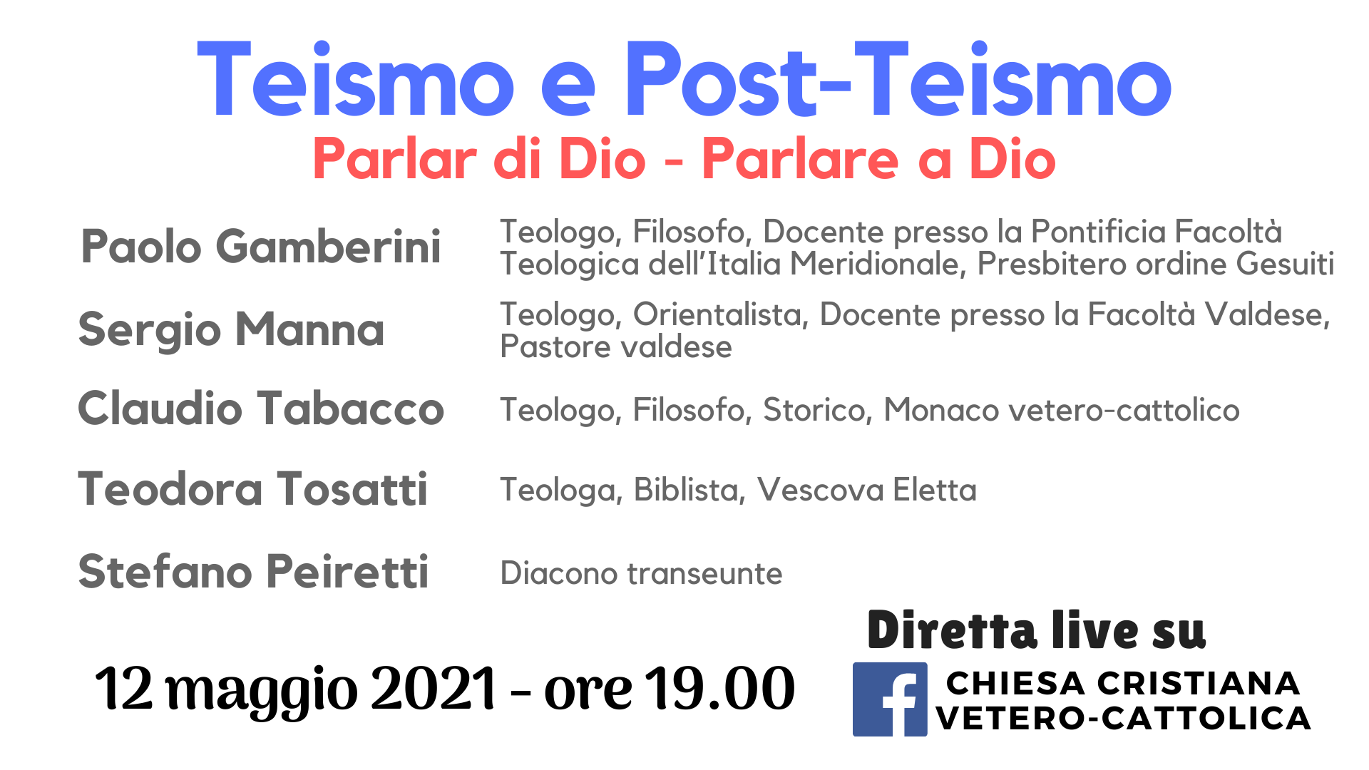12/05/2021 - Teismo e Post-Teismo