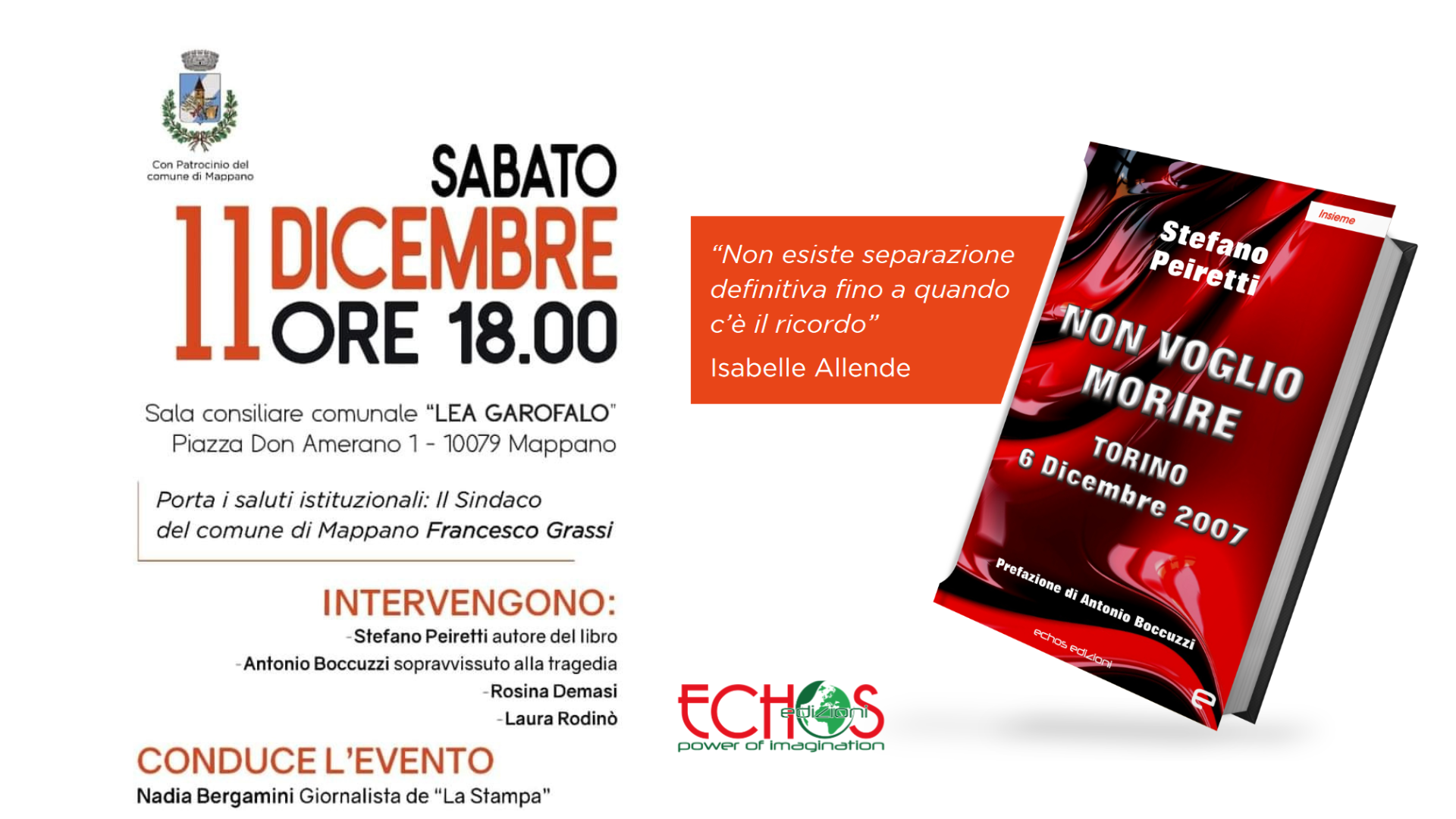 11/12/21 - Non voglio morire - Mappano