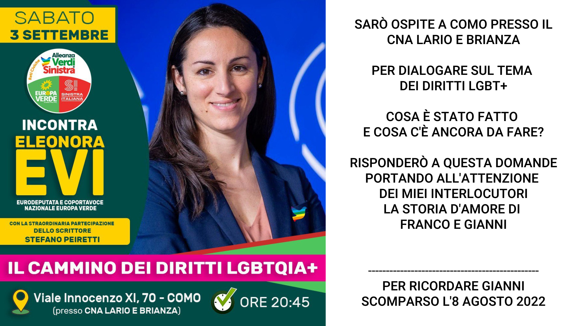 03/09/22 - Il cammino dei diritti LGBT+