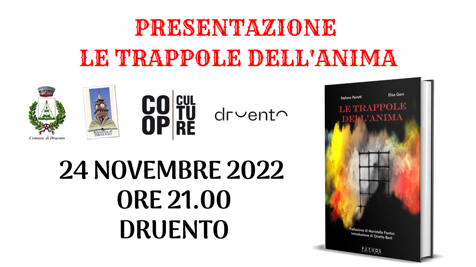 24/11/2022 - Le trappole dell'anima - Druento