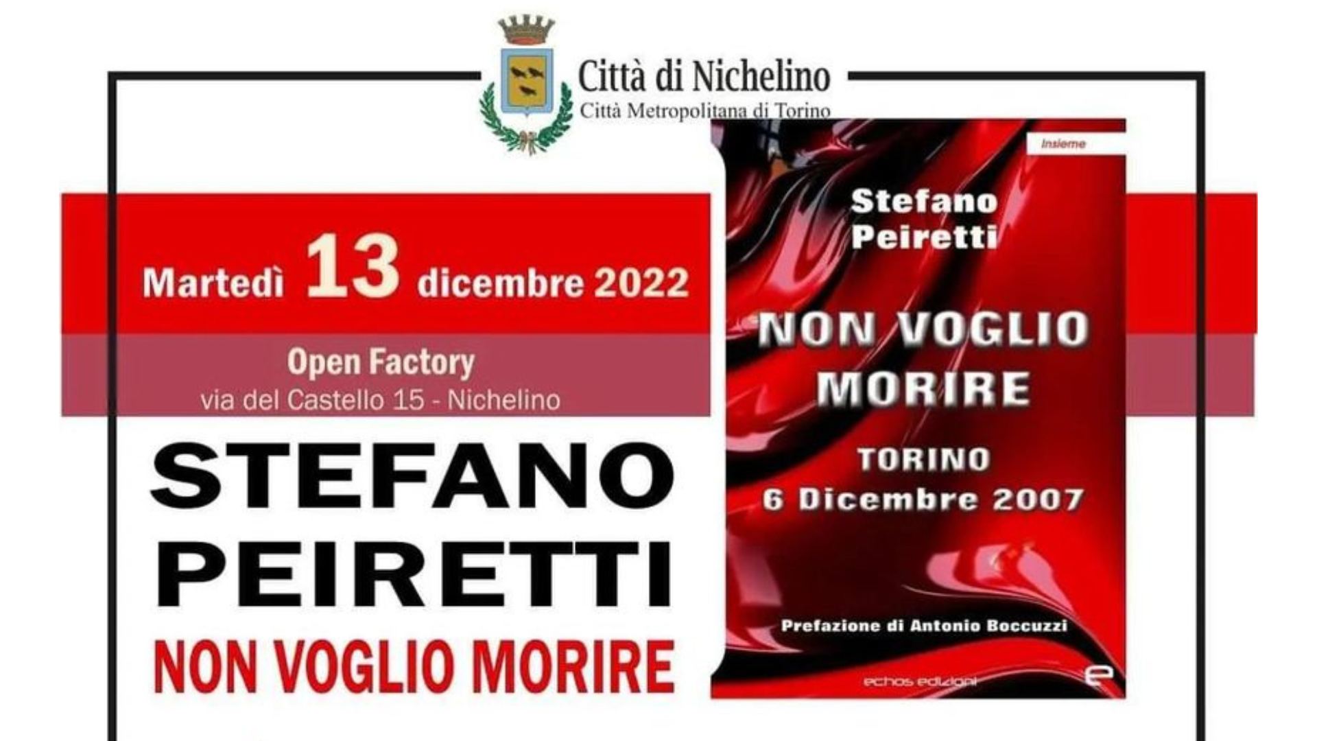 13/12/22 - Non voglio morire - NICHELINO